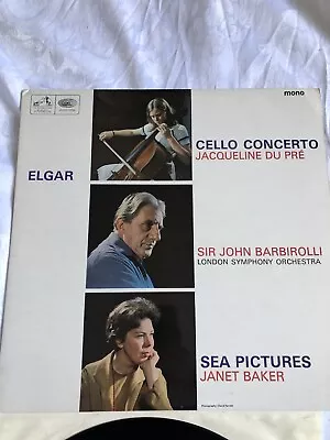 Elgar Cello Concerto - Jacqueline Du Pre - Barbirolli UK 1st Press LP ALP 2106  • £12.95