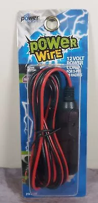 Power Comm Power Wire 12 Volt Power Cord For 3 Pin CB Radios NEW 215-54100 • $11.99