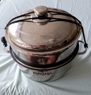 Magma 10 Piece SS Cookware Set With Non-stick Coating Excellent Condition! • $200