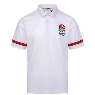 £13.99 • Buy RFU Mens England Core Polo Shirt Seniors Rugby Tee Top Short Sleeve Lightweight