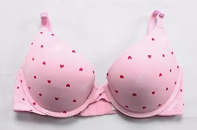 Victoria Secret Pink Women's Wear Everywhere Push-Up Bra EJ2 Pink Size 34C NWT • $17.99