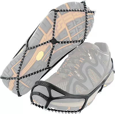 Yaktra 1 Pair Winter Traction Hiking Walking Cleats 360 Grip On Snow Ice Rock US • $9.99