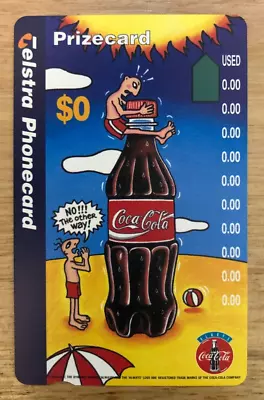 Telstra Prizecard Coca Cola  MINT BB4 • $1.98