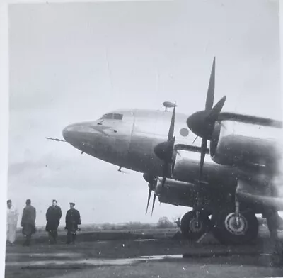 £3.49 • Buy ORIGINAL 1946 AIRCRAFT PHOTO AVRO TUDOR AIRLINER AT RADLETT 6x6cm