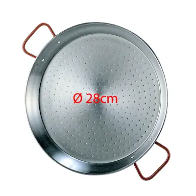 28cm Paellera Valenciana - Spanish POLISHED STEEL PAELA PAN  Authentic Spanish • £12.25