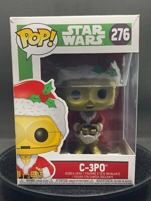 Star Wars C-3PO 276 Christmas POP! Vinyl Figure +FREE POP PROTECTOR! • $40
