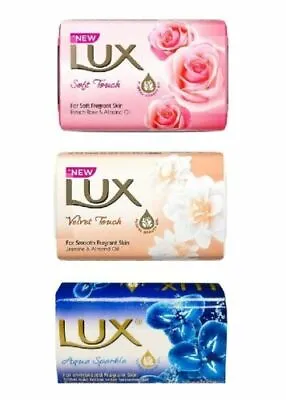 £10.99 • Buy 12 X LUX Fragranced 80g Soap Bars - Choose From 3 Scents!