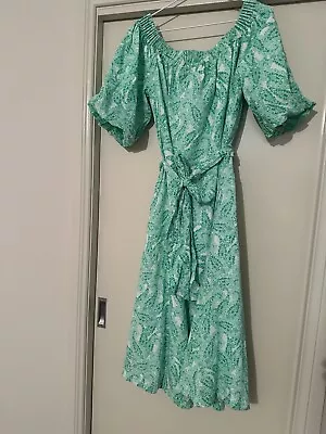 Seed Heritage Green Maxi Dress Size 14 • $43