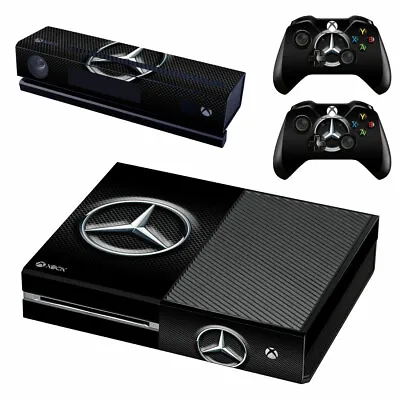 Xbox One  Console Skin Sticker Mercedes + 2 Controller Skins • $14.95