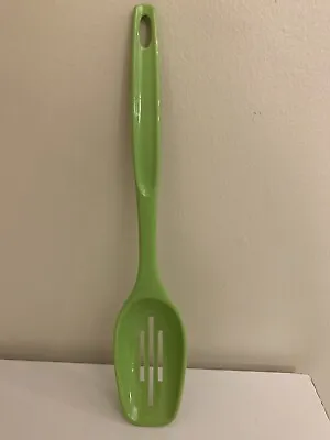 Vintage Foley Slotted Serving Spoon Lime Green Nylon Cooking Utensil USA • $9.95