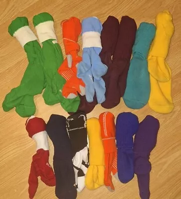 Lot 15 Pairs Of Kids Score Soccer Socks Size Youth Medium And Youth Small • $14.99