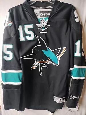 NHL San Jose Sharks Heatley Large Reebok Hockey Jersey NWT • $59.99