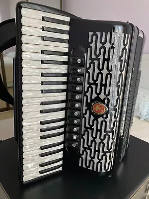 PAOLO SOPRANI Professionale 120 Bass Accordion - Made In Italy • $6490