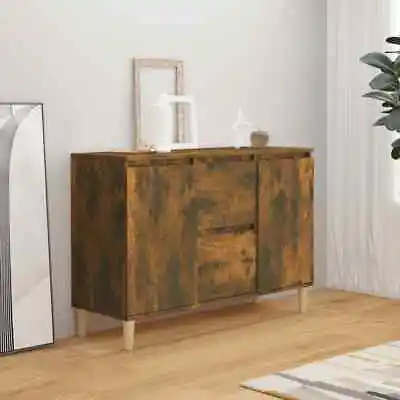 Sideboard Engineered Wood Side Storage Cabinet Buffet Multi Colours VidaXL • £72.99