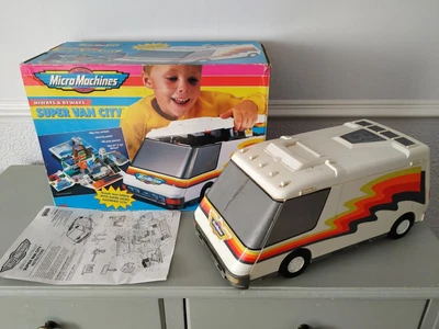 £18.99 • Buy Super Van City Micro Machines RV Playset - Vintage Galoob 1991 - VERY Used Cond.