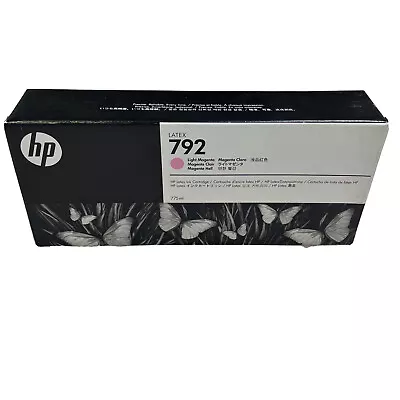 792 Latex Ink Cartridge 775ml Light Magenta CN710A L26500 L28500 260 Exp JUL 20 • $115.99