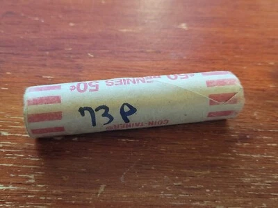 $8 • Buy 1973-p BU Unopened Uncirculated Lincoln Memorial Penny Cents Roll