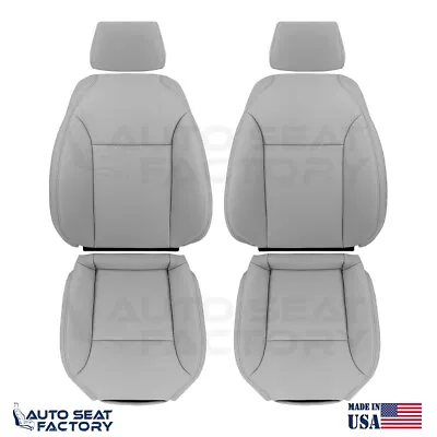 Replacement Fits 2004 - 2009 Saab 9-3 Driver Passenger Gray Vinyl Seat Covers • $299.49