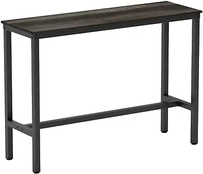 Teraves Bar Table With Solid Metal FrameCounter Height Dining Table Kitchen Bar • $121.98