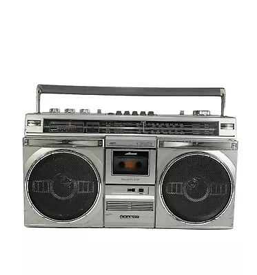 Vintage Sanyo M9935K Boombox FM/SW1/SW2/MW Radio & Tape Cassette Player ~ WORKS • $199.90