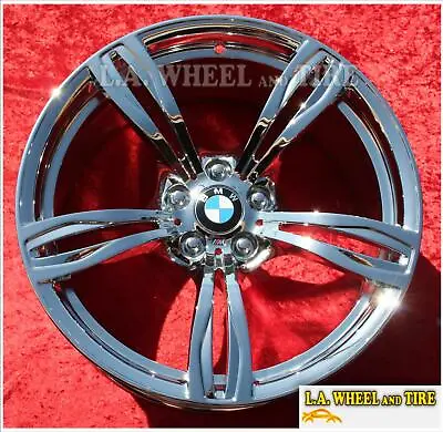 BMW M6 Style 343 OEM 20  Set Of 4 Chrome Wheels 71577 71578 • $3948.30