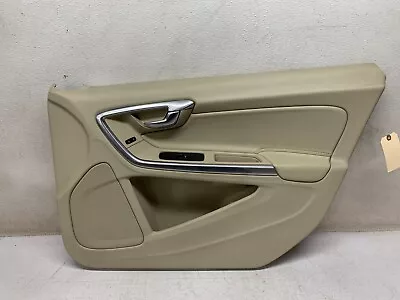 14-18 Volvo S60 T5 Front Right Pass Side Interior Door Trim Panel Oem Lot3302 • $67.15