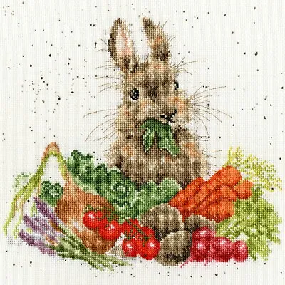 Bothy Threads ~ Wrendale Counted Cross Stitch Kit ~ Grow Your Own ~ Rabbit XHD52 • £22.50