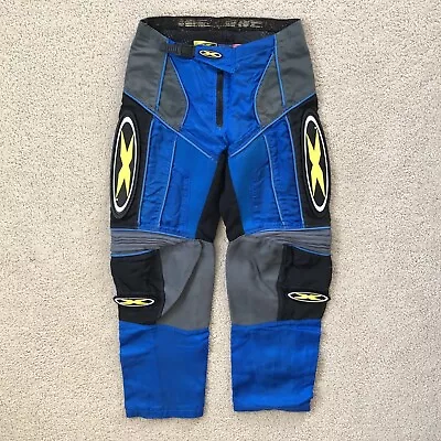 Xtreme Carlsbad California Pants Mens 32 Black Blue Motocross Racing Dirt Bike • $19.99