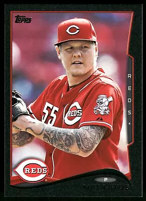 Mat Latos Cincinnati Reds 2014 Topps #597 Black Ser. #d /63 • $11.99