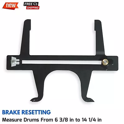 Brake Shoe Resetting Gauge Internal/ External Jaws For Adjusting Auto Drum Brake • $63.99