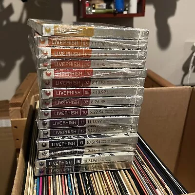 Rare LIVE PHISH CD LOT (Vol 1-16 Except 2) 15 Total ALL SEALED • $1100