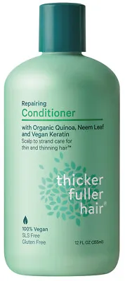 £5.88 • Buy Thicker Fuller Hair - Repairing Conditioner With Organic Quinoa & Neem Leaf 