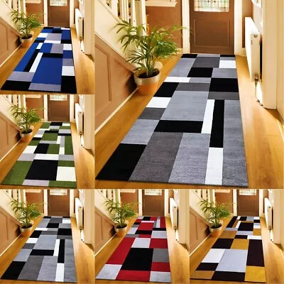 Non Slip Hall Runner Rug Long Hallway Runner Kitchen Carpet Door Mats Floor Mats • £5.98