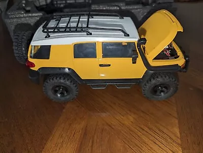 FMS 1/18 Toyota FJ Cruiser RTR Yellow Untested  • $60