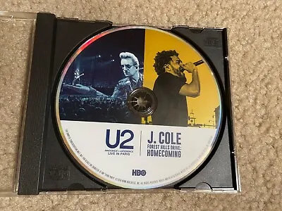 U2 Live InParis/J Cole Forest Hills Drive Homecomin FYC Promo DVD 2016 HBO • $7.95