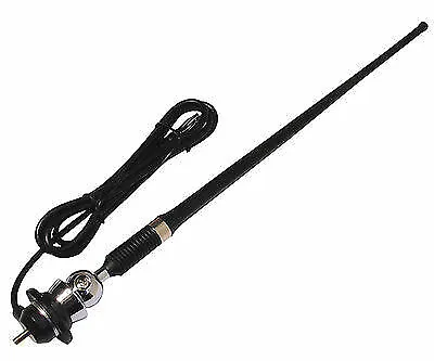 £6.40 • Buy Rma305 Car Radio Stereo Universal Rubber Mast Antenna Aerial Wing Or Roof Mount