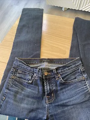 J Brand 811 Dark Wash Vintage Mid-rise Skinny Jeans W 26 #12498 • $9