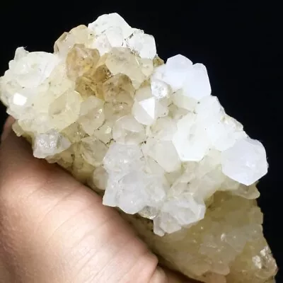 268g Museum Quality Transparent White Quartz Crystal Cluster Mineral Specimen • $31.50