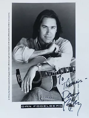 Dan Fogelberg (1952-2007) Composer Musician - Original Signed Picture 8 X 10 • $89