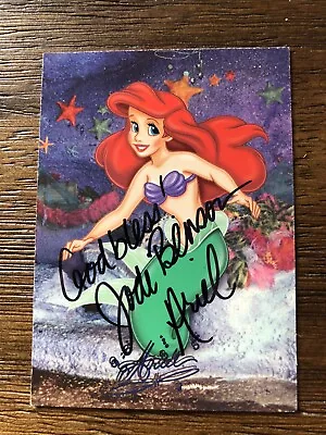 Jodi Benson ( Ariel ) Autographed / Signed Walt Disney World Signature Series • $59