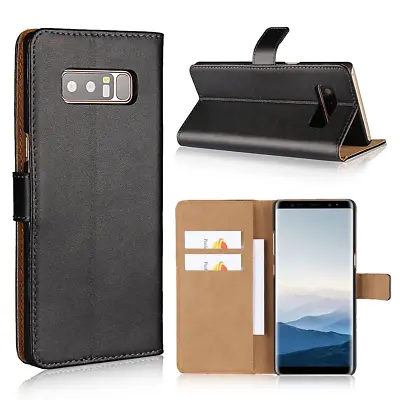 Case Cover For Samsung Galaxy S8 S9 S10 Plus S7 Pu Leather Wallet Book Phone • £3.99