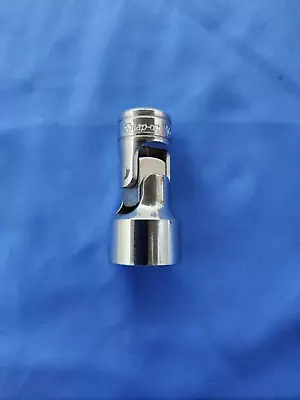 Snap-On Tools  3/8  Dr  3/4  SAE Shallow Chrome Swivel Socket FS24 6 Point • $21