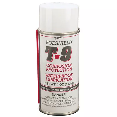 Boeshield T9 Bike Chain Lube - 4 Fl Oz Aerosol Waterproof Formula • $18.93