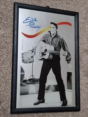 Vintage Elvis Presley Picture Mirror Framed Editions Ltd • $31.08