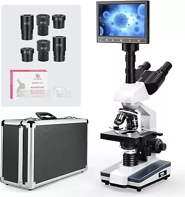 Research-Grade Vabiooth Lab Compound Trinocular Microscopes 40X-2500X NEW • $295