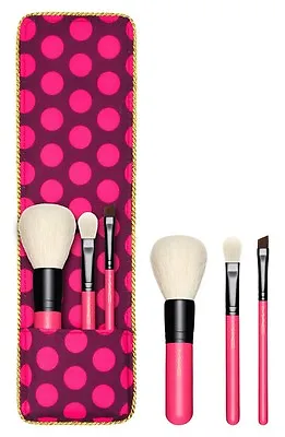 MAC NUTCRACKER SWEET ESSENTIAL BRUSH KIT 3 PC SET Limited Edition New In Box • $29.99