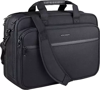 KROSER 18  Laptop Bag Premium Laptop Briefcase Fits Up To 17.3 Inch Laptop Ex... • $77.24