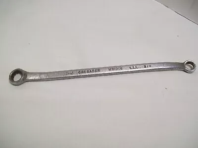 Vintage USA Crusader Wrench WB1214 Closed Box End 7/16 X 3/8 - Made By Vlchek ? • $9.99