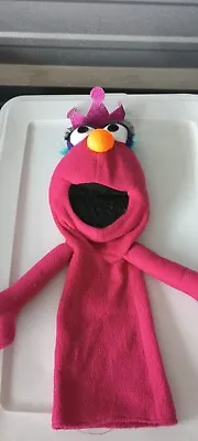 Hand Puppet Pink Plush Babies Muppet Doll Stuffed Animal Toy • $11