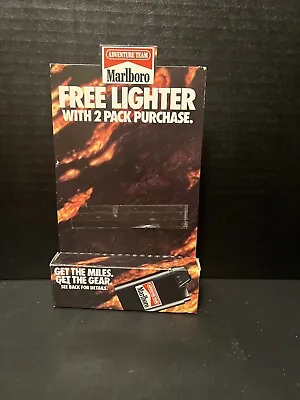 Vintage Marlboro Adventure Team - Black Lighter NOS • $9